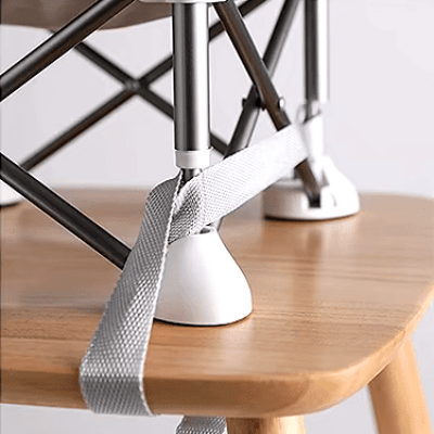 Chaise Pliante - BabyBoosterSeat™ - Gris - Atmosphère Bébé