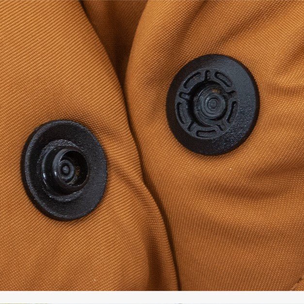 chanceliere bebe hiver douillet avec système de bouton-pression