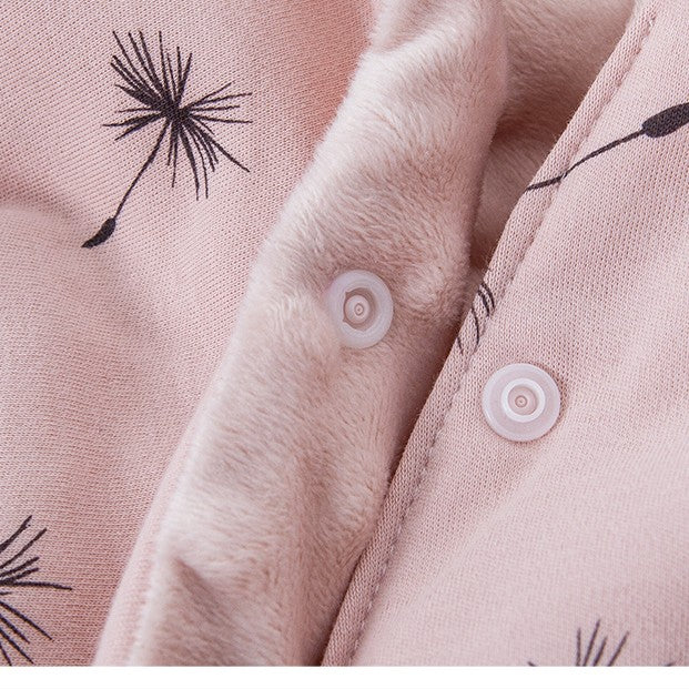 nid d'ange bebe souffle de pissenlit avec système bouton-pression
