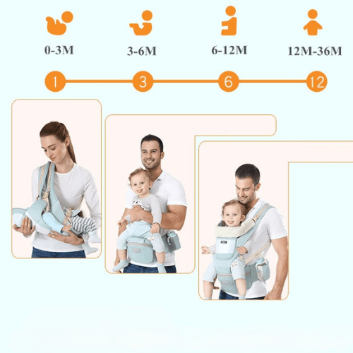 Porte bébé Azeekoom™ évolutif