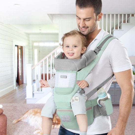 Porte bébé Azeekoom™ papa porte bébé devant