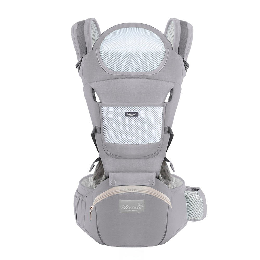 Porte bébé Azeekoom™ gris