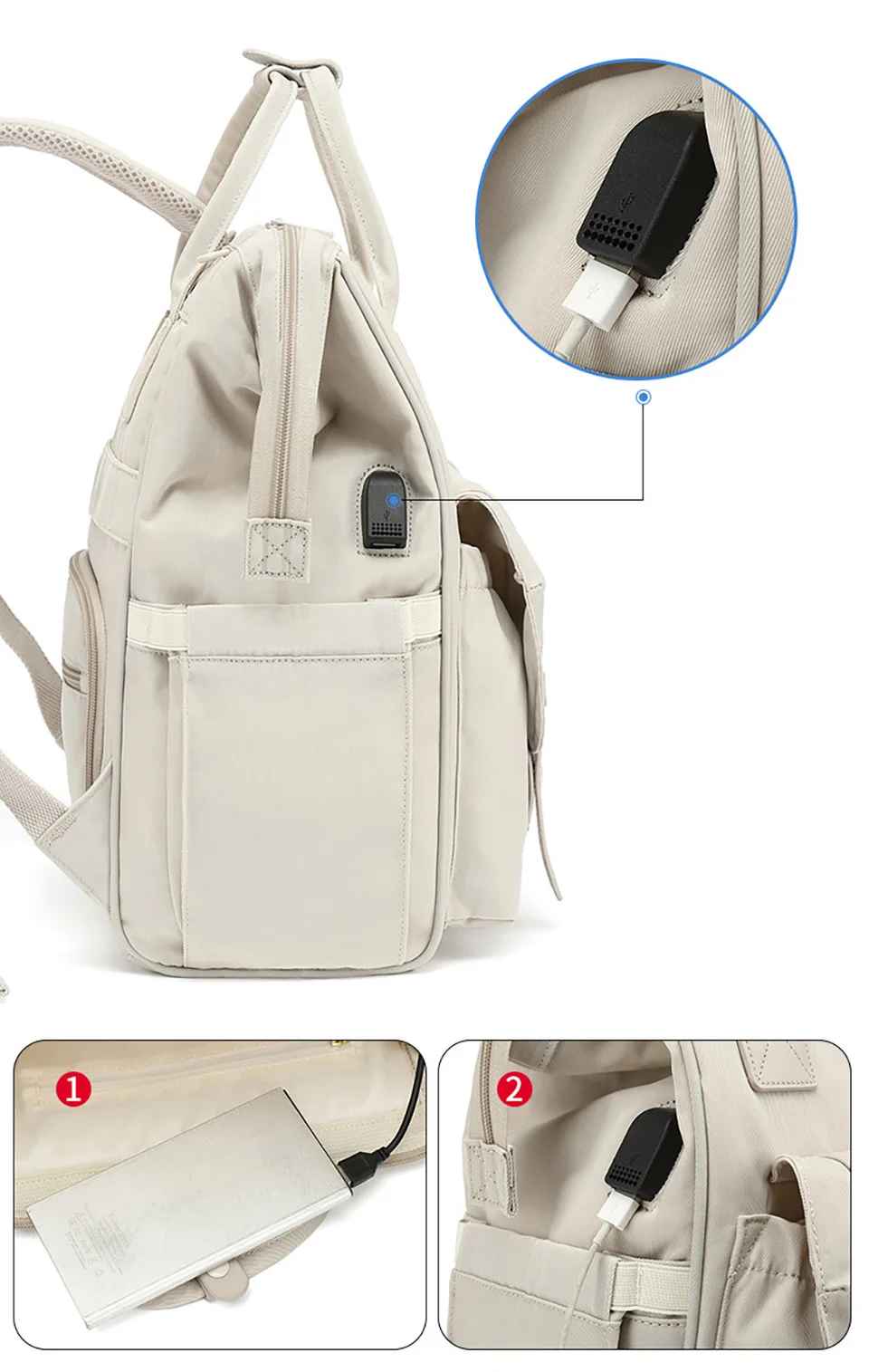 Sac à dos à langer | EasyTravel™ - Atmosphère Bébé