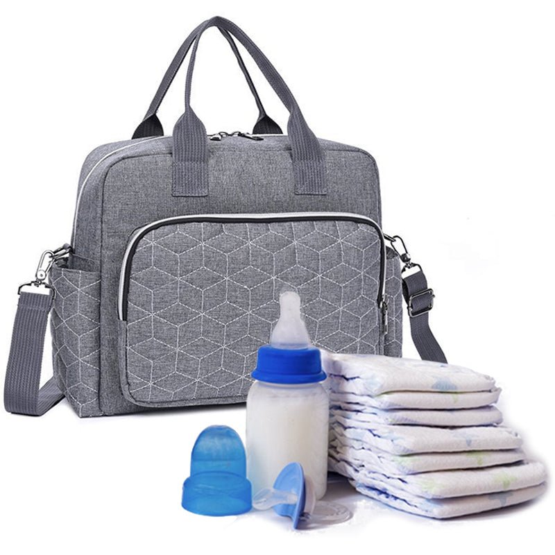 Sac à langer - TotalProtectDiaperBag™ - Gris
