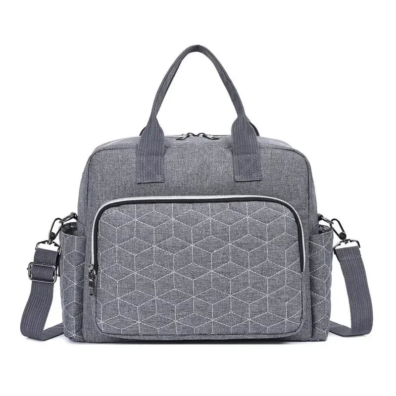 Sac à langer gris