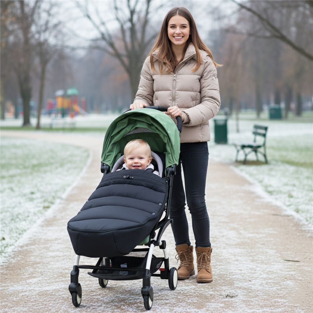 chanceliere bebe cocon coupe-vent et déperlant couleur douce nuit