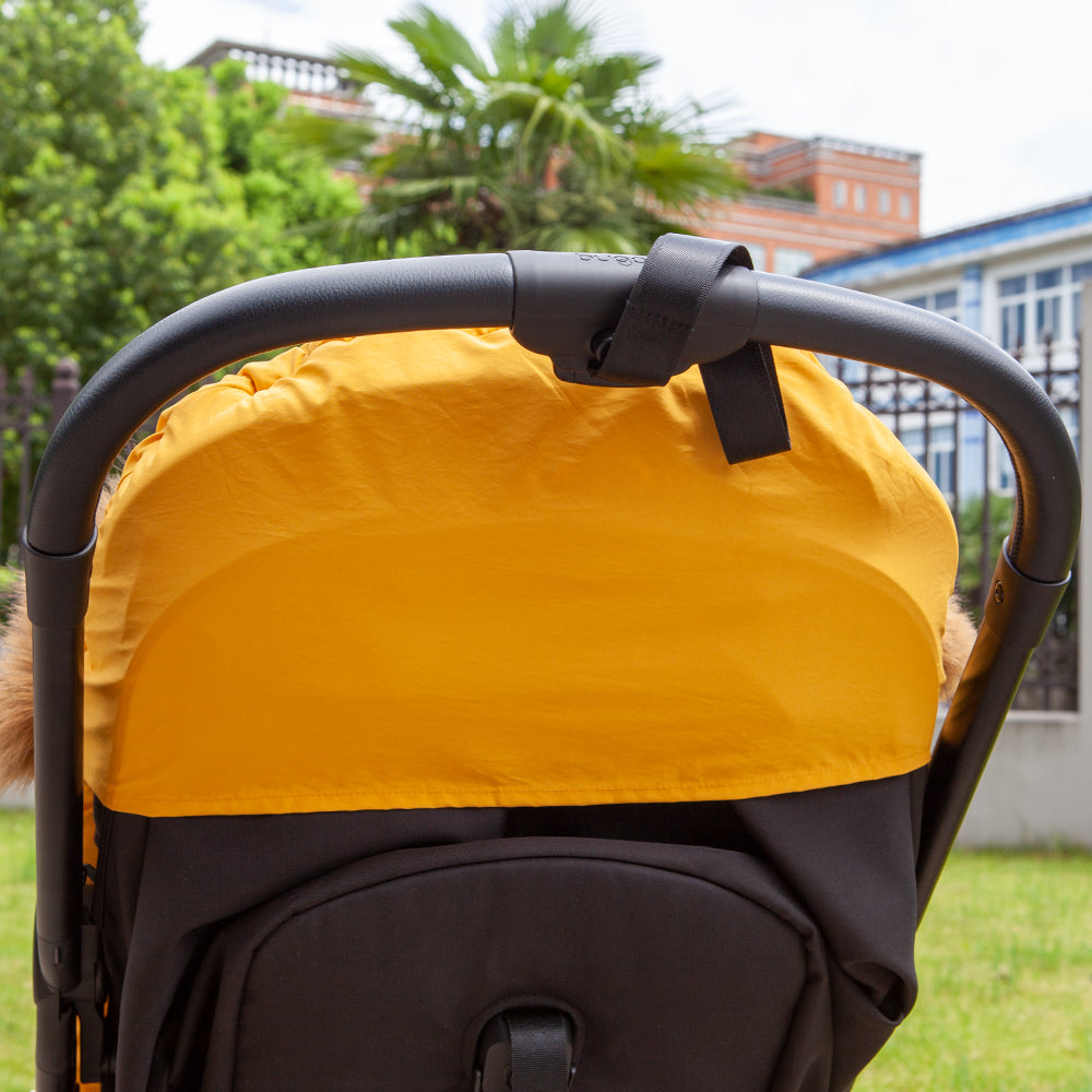 chanceliere bebe cocon thermique avec système anti-glisse à l'arrière