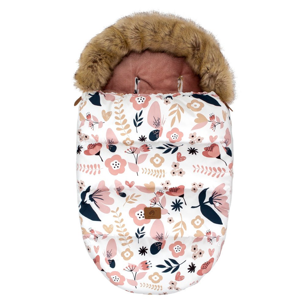 chanceliere bebe motif de fleurs
