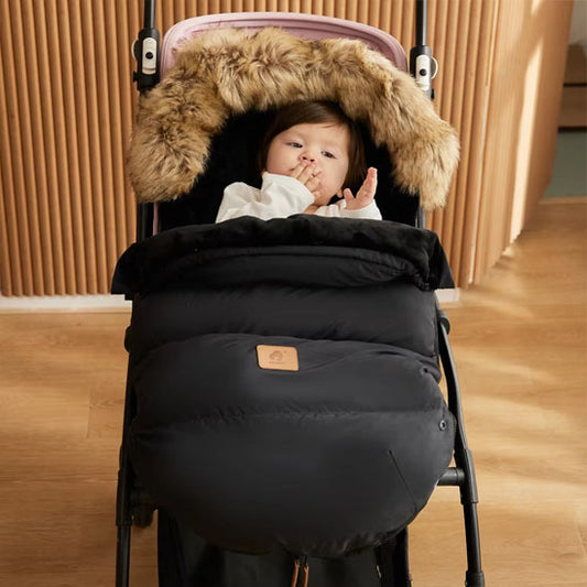 chanceliere bebe Footmuff™ avec col de fourrure amovible