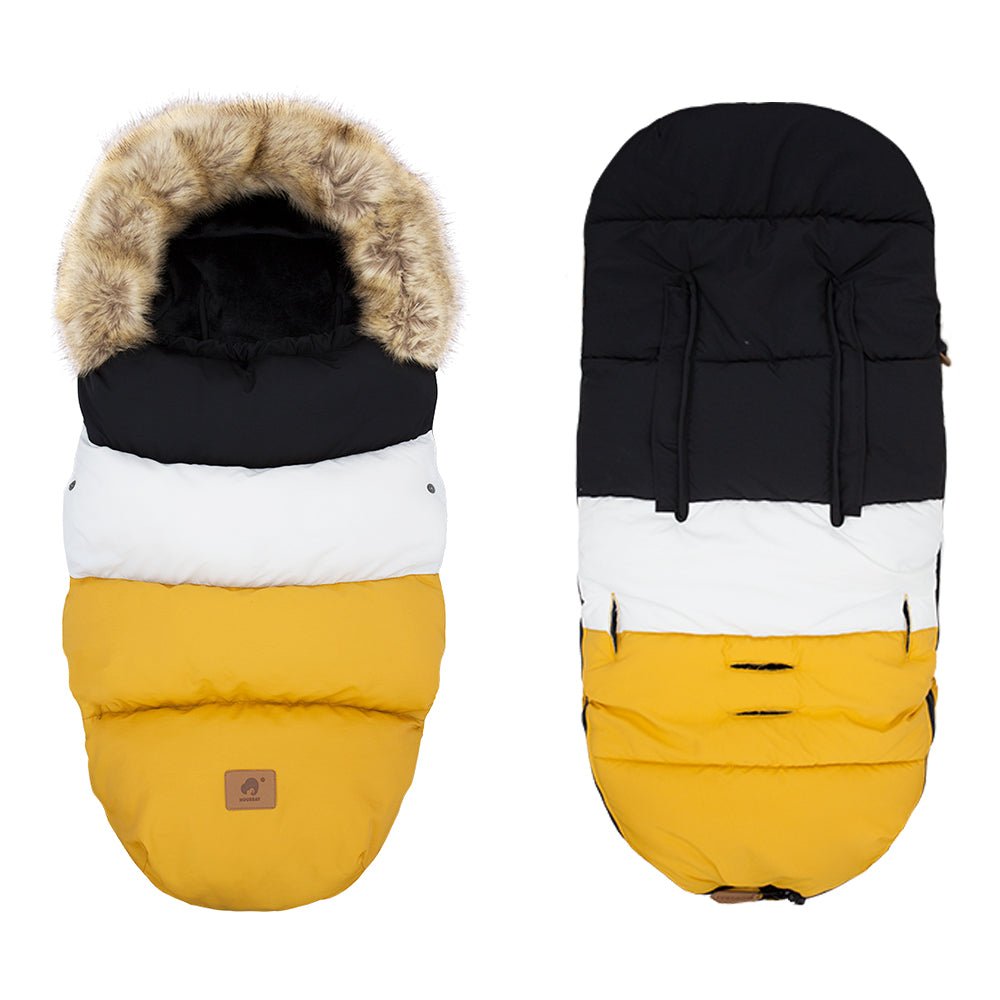 chanceliere confort d'hiver couleur noir blanc jaune