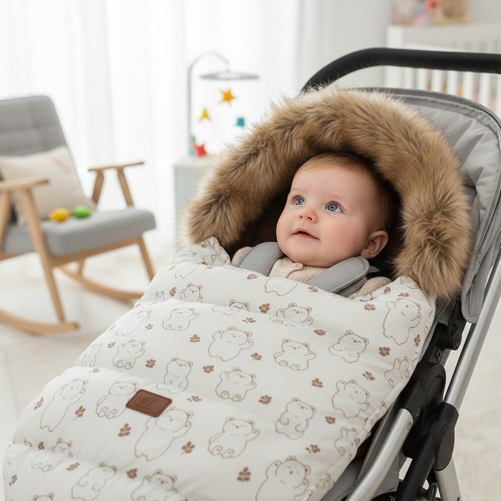 chanceliere pour poussette douceur d'hiver