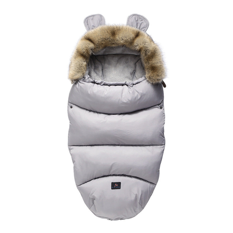 chanceliere style sac de couchage couleur grise
