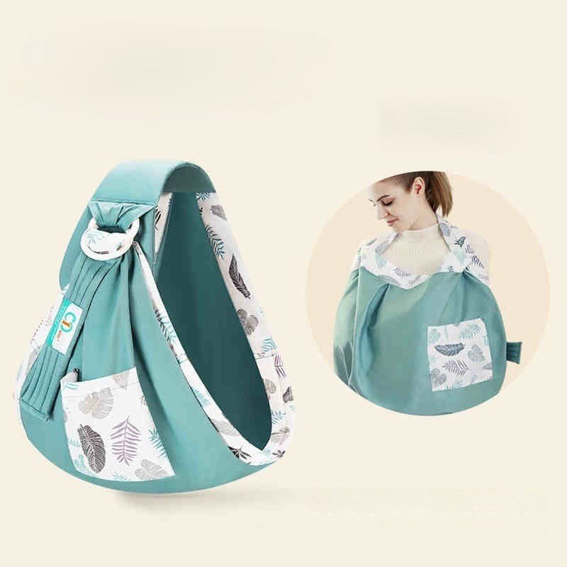 écharpe de portage BabyWrap™ bleu frais