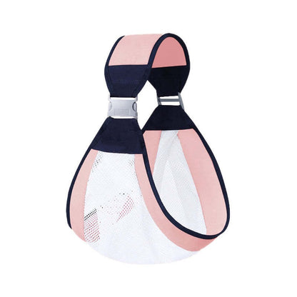 écharpe de portage ergonomique rose