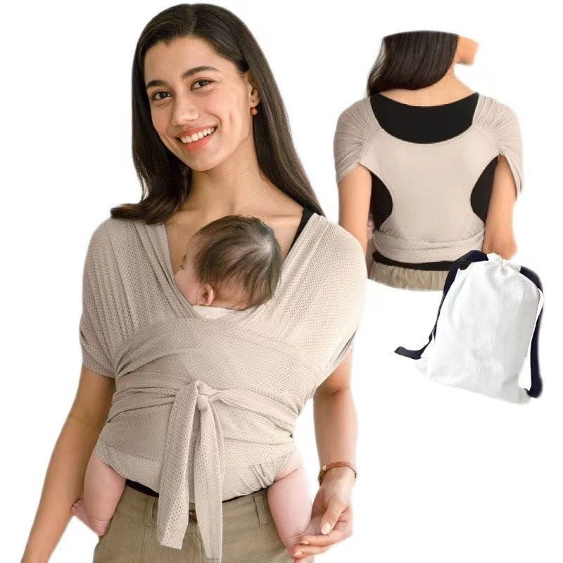écharpe de portage beige