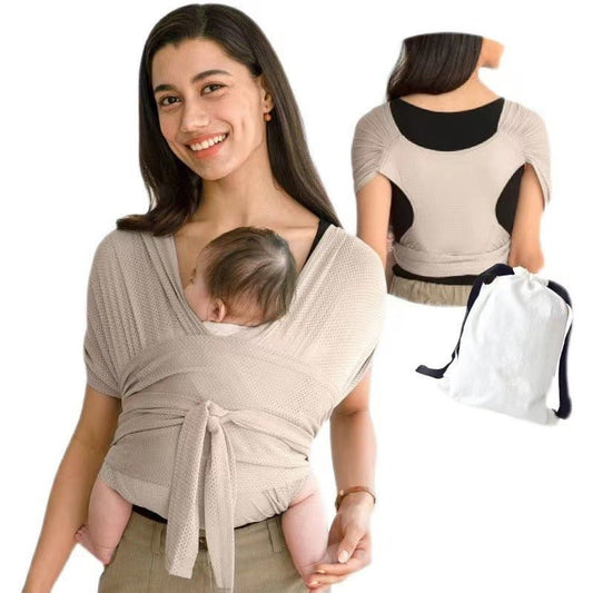 écharpe de portage beige