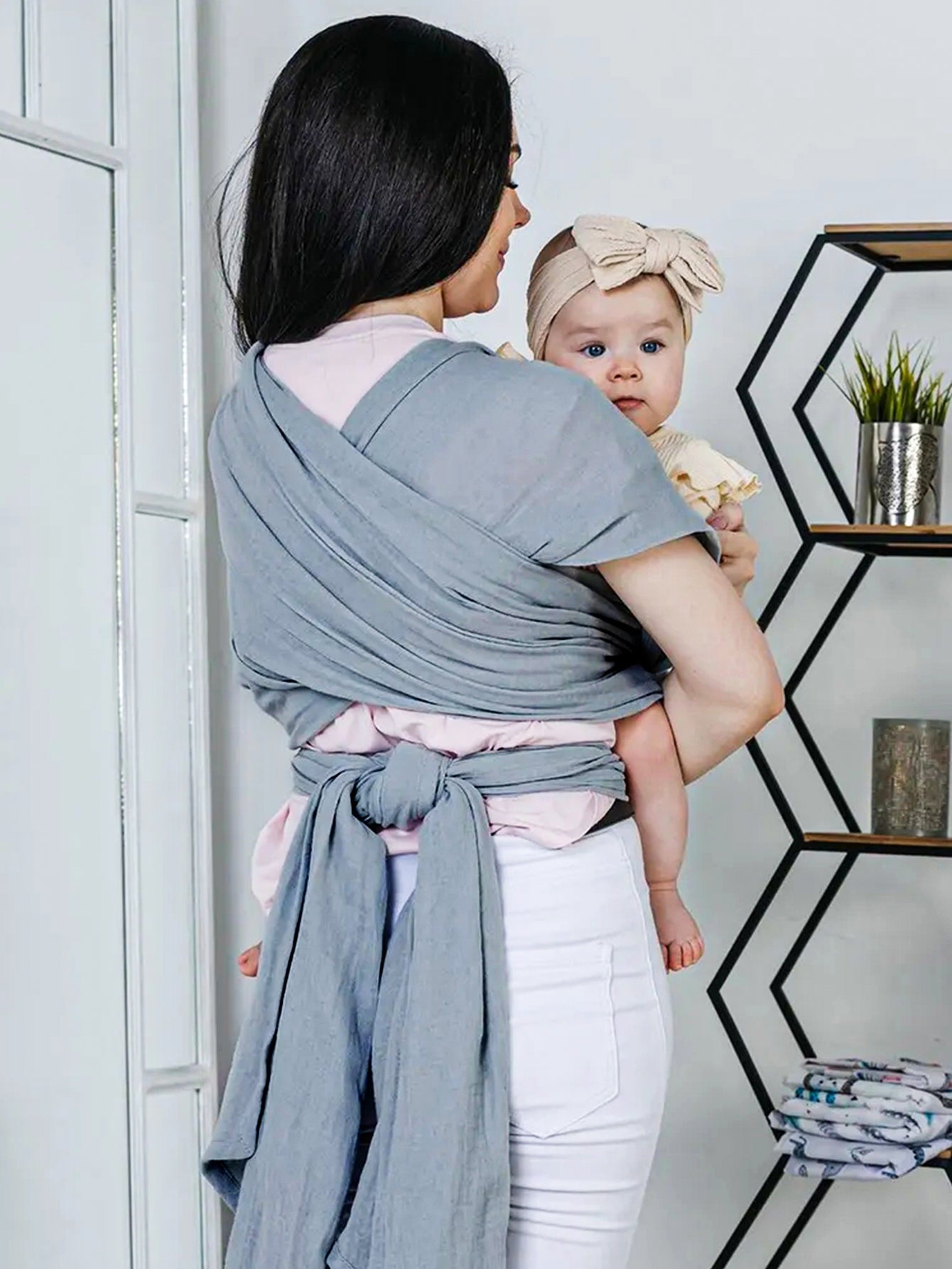 Echarpe porte bebe | VELINOA™ - Atmosphère Bébé