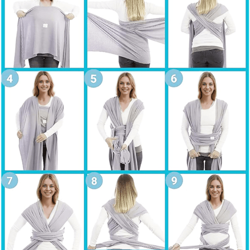 Echarpe porte bebe | VELINOA™ - Atmosphère Bébé
