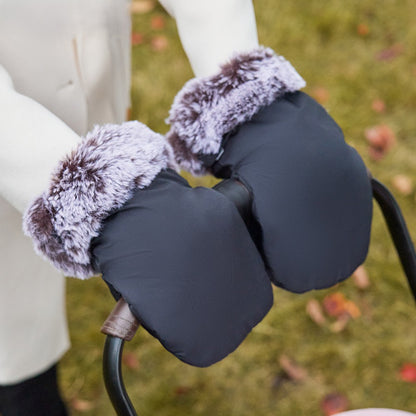 moufle poussette chaude et réconfortante