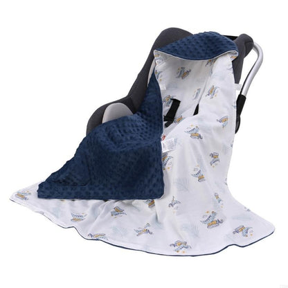 nid d ange 4 saisons bleu installé dans cosy