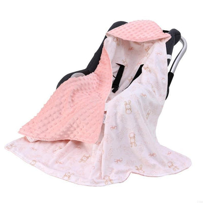 nid d ange 4 saisons rose installé dans cosy