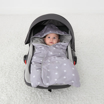 nid d'ange bébé rêve étoilé illustrant bébé enveloppé dans cosy