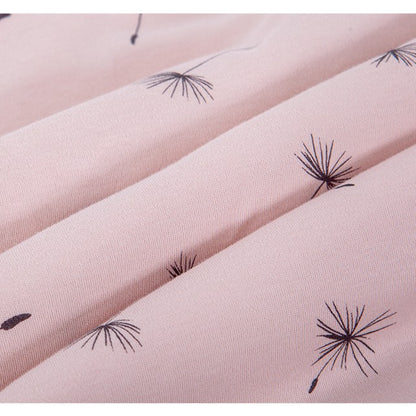 nid d'ange bebe souffle de pissenlit illustrant le motif