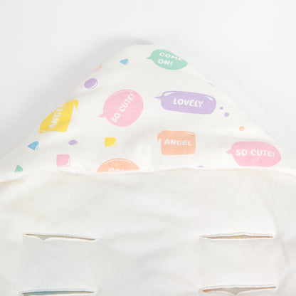 nid d'ange cosy Chatty Mood™ avec capuche coupe-vent