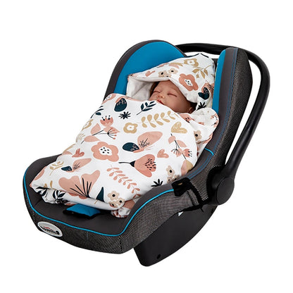 nid d'ange cosy cocon douillet motif floral enveloppant bébé