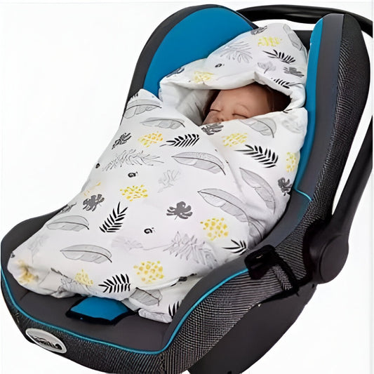 nid d ange feuillage moderne et chaleureux enveloppant bébé