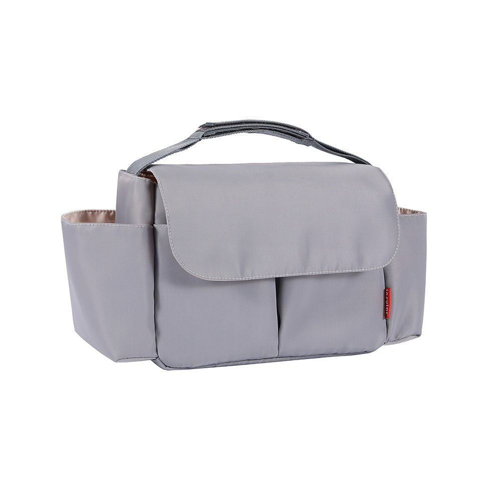 organisateur de poussette essentiel gris