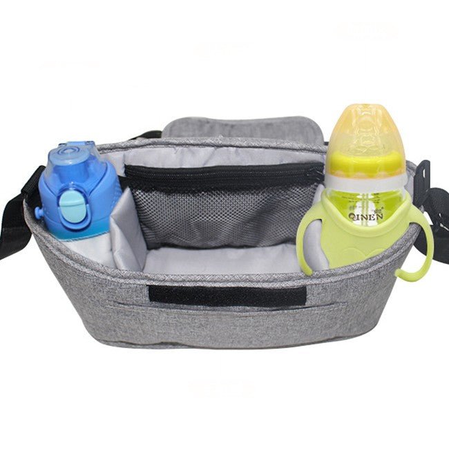 organisateur de poussette Prambag™ avec compartiments pour biberons