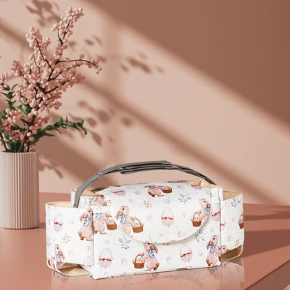organisateur de poussette sans encombrement motif lapin de pâques