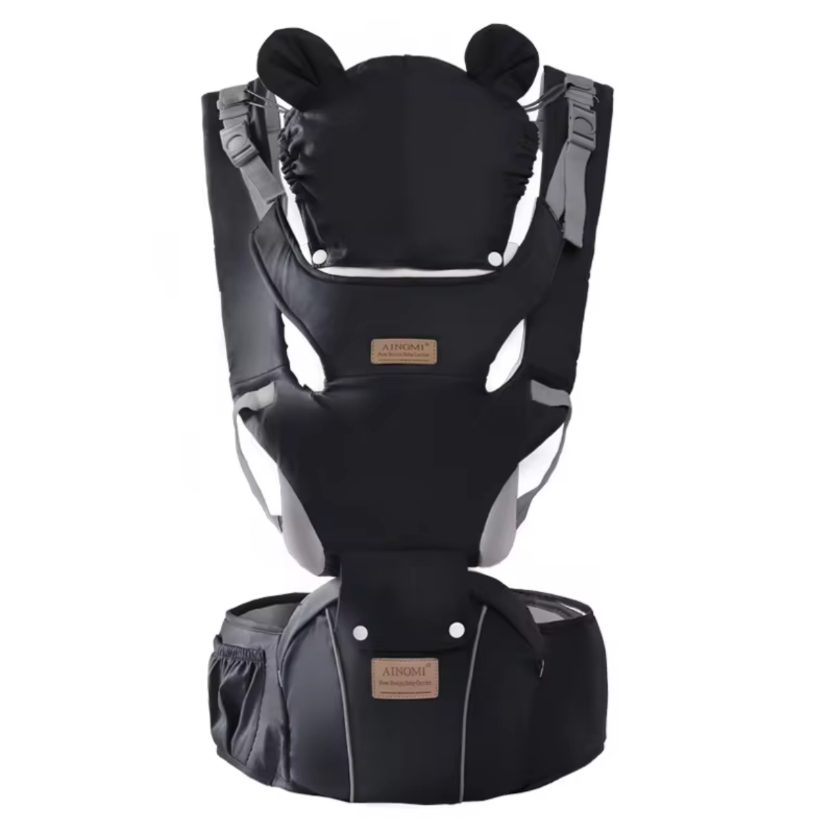 PORTE BEBE 3-en-1 Confort Plus noir classique