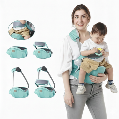 Porte bébé Ainomi™ Confort Ergonomique 4-en-1