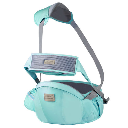 Porte bébé Ainomi™ Confort Ergonomique couleur vert printemps