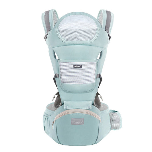 Porte bébé Azeekoom™ vert pâle