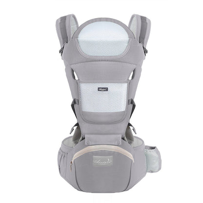 Porte bébé Azeekoom™ gris