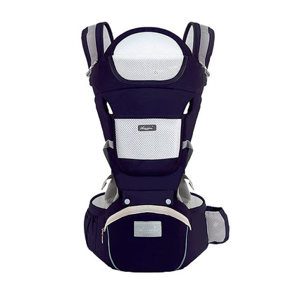 Porte bébé Azeekoom™ couleur bleu marine