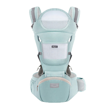 Porte bébé Azeekoom™ couleur vert amande