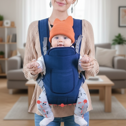 PORTE BEBE Ergonomique 4 Positions Confort offrant position en M
