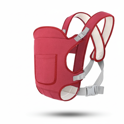 PORTE BEBE Ergonomique 4 Positions Confort rouge