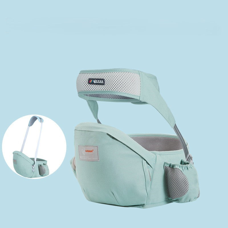 Porte bebe Mains libres et liberté vert clair