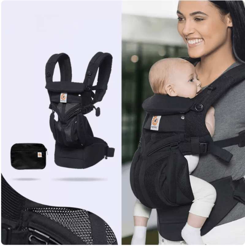 porte bebe ergonomique noir