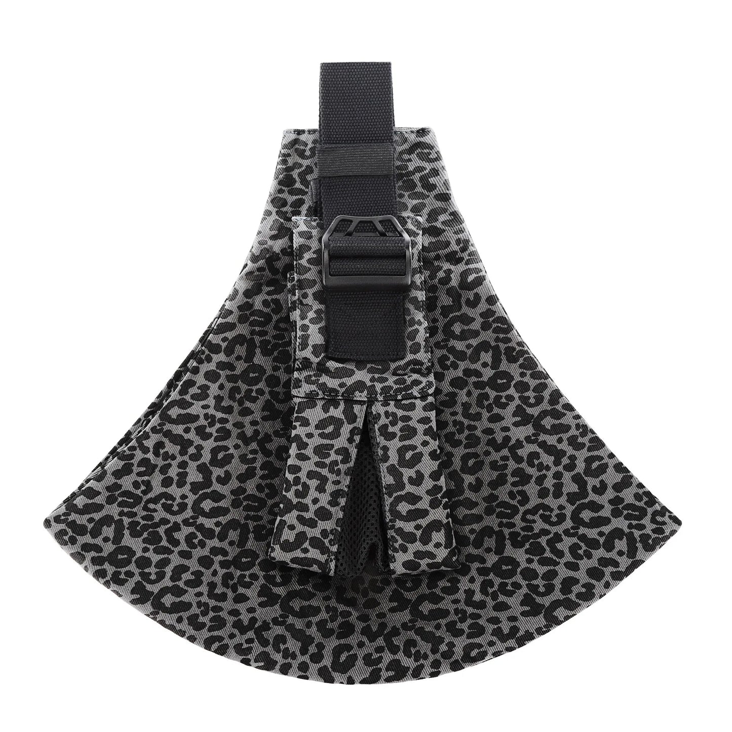 porte bébé physiologique léopard gris