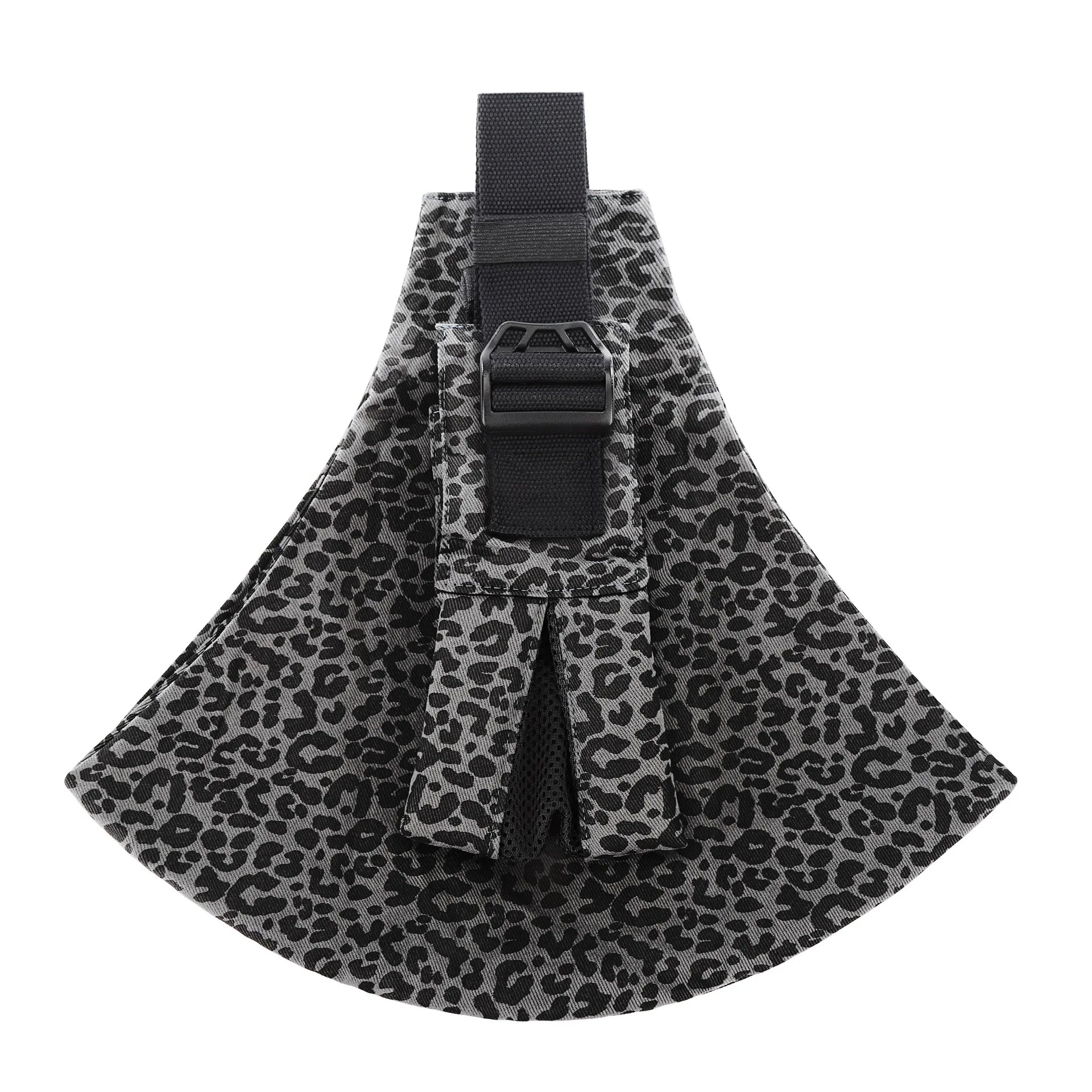 porte bébé physiologique léopard gris