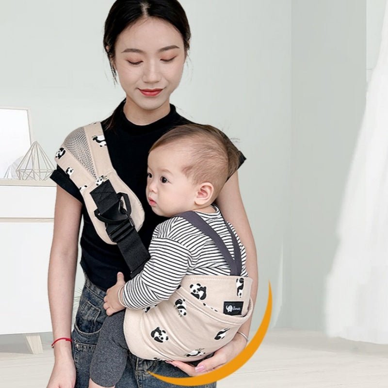 porte bébé physiologique motif panda