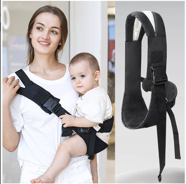 porte bébé physiologique supportant noir