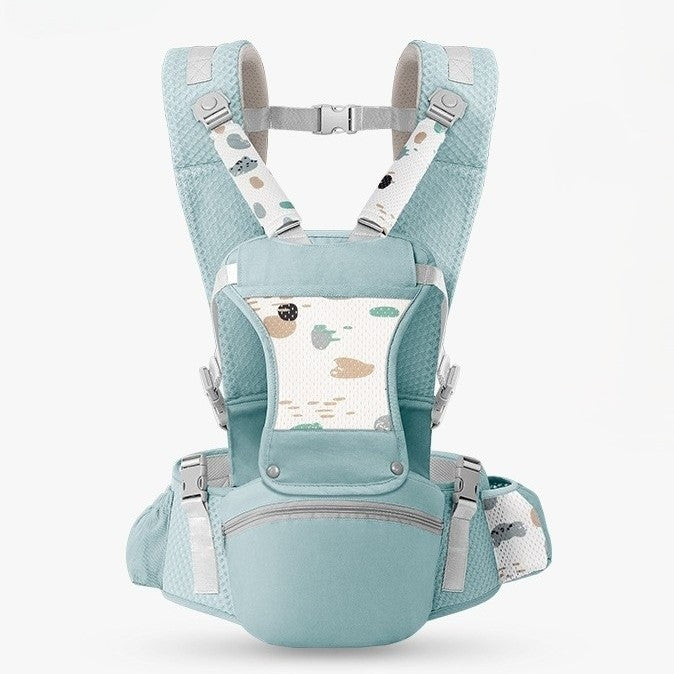 Porte bebe respirant Confort Évolutif couleur vert clair