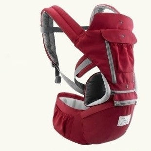 porte bebe respirant ergonomique et pratique rouge